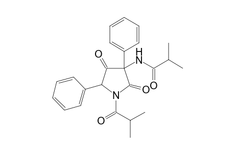 1-Isobutyryl-3-isobutyryl-amino-3,5-diphenyl-2,4-pyrrolidindione
