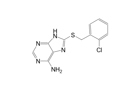 8-[(2-chlorobenzyl)sulfanyl]-9H-purin-6-ylamine