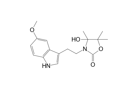 2(3H)-Oxazolone, dihydro-4-hydroxy-3-[2-(5-methoxy-1H-indol-3-yl)ethyl]-4,5,5-trimethyl-