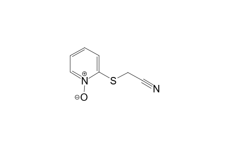 [(1-Oxido-2-pyridinyl)sulfanyl]acetonitrile