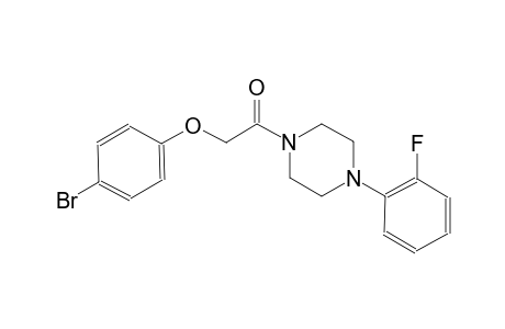 4-bromophenyl 2-[4-(2-fluorophenyl)-1-piperazinyl]-2-oxoethyl ether
