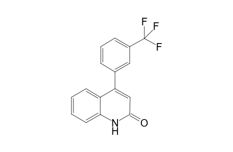 4-(3-(trifluoromethyl)phenyl)quinolin-2(1H)-one