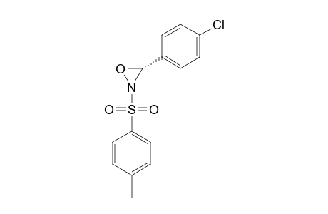 TRANS-3-(4-CHLOROPHENYL)-1-(PARA-TOLUENESULPHONAMIDIATE)-OXAZIRIDINE
