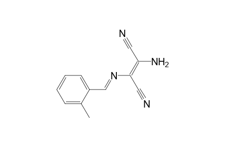 2-Butenedinitrile, 2-amino-3-[[(2-methylphenyl)methylene]amino]-