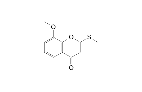 2-(Methylthio)-8-methoxy-4H-4-chromenone