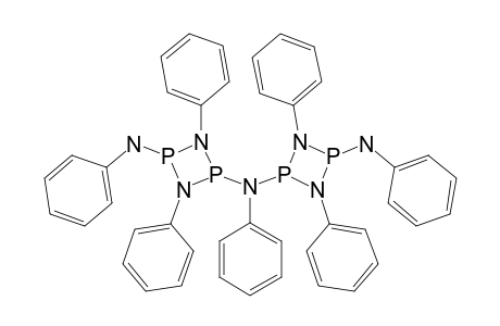 bis[1,3-di(phenyl)-4-(phenylamino)-1,3,2,4-diazadiphosphetidin-2-yl]-phenyl-amine