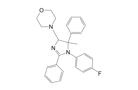 Morpholine, 4-[1-(4-fluorophenyl)-4,5-dihydro-5-methyl-2,5-diphenyl-1H-imidazol-4 -yl]-