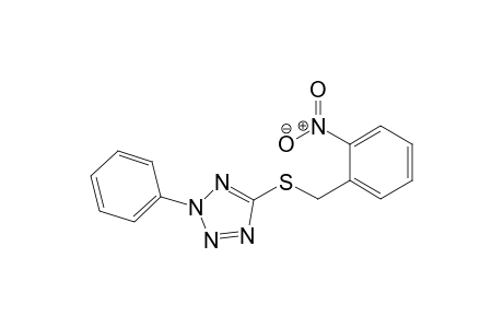 5-((2-nitrobenzyl)thio)-2-phenyl-2H-tetrazole