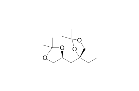 (+)-(2S,4R)-4-(hydroxymethyl)-1,2:4,4'-di-o-isopropylidene-1,2,4-hexanetriol