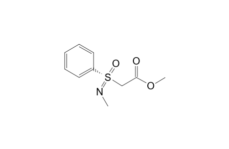 (S,S)-Methoxycarbonylmethyl-S-phenyl-N-methylsulfoximine