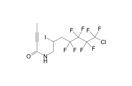 N-(3-(4'-Chlorooctafluorobutyl)-2-iodopropyl) 2-butyamide