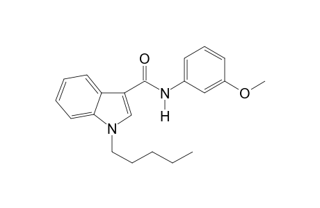 N-(3-Methoxyphenyl)-1-pentyl-1H-indole-3-carboxamide