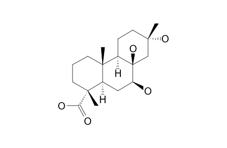 7-BETA,8-BETA,13-ALPHA-TRIHYDROXY-15,16-BIS-NOR-ISOPIMAR-18-OIC-ACID