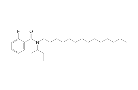 Benzamide, 2-fluoro-N-(2-butyl)-N-tetradecyl-