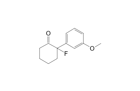 2-fluoro-2-(3-methoxyphenyl)cyclohexanone