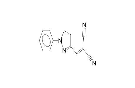 2-[(1-phenyl-4,5-dihydro-1H-pyrazol-3-yl)methylene]malononitrile