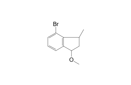 1H-Indene, 4-bromo-2,3-dihydro-1-methoxy-3-methyl-