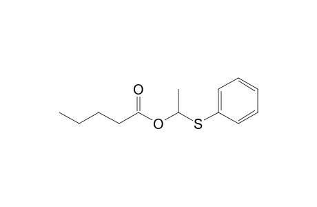 1-(Phenylthio)ethyl pentanoate
