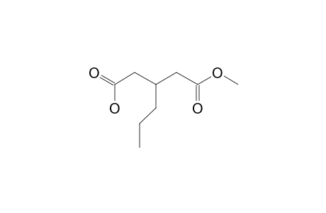 3-Propylglutaric acid, monomethyl ester