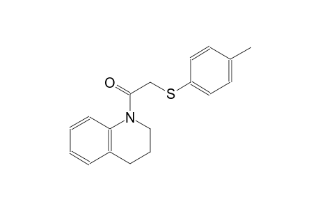 2-(3,4-dihydro-1(2H)-quinolinyl)-2-oxoethyl 4-methylphenyl sulfide