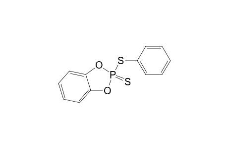 1,3,2-Benzodioxaphosphole, 2-(phenylthio)-, 2-sulfide