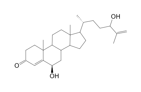 7.beta.,24.eta.-Dihydroxycholesta-4,25-dien-3-one