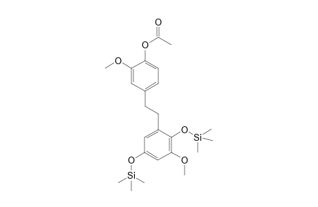 2,5-bis[(Trimethylsilyl)oxy]-4'-acetoxy-3,3'-dimethoxydiphenyl-ethane