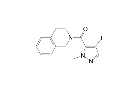 (3,4-Dihydro-1H-isoquinolin-2-yl)-(4-iodo-2-methyl-2H-pyrazol-3-yl)-methanone