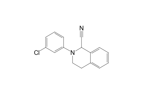 2-(3-CHLOROPHENYL)-1,2,3,4-TETRAHYDROISOQUINOLINE-1-CARBONITRILE