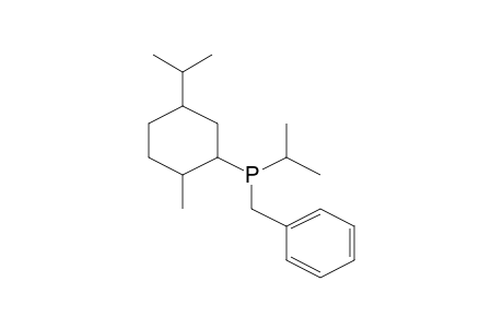 Benzyl(isopropyl)(5-isopropyl-2-methylcyclohexyl)phosphine