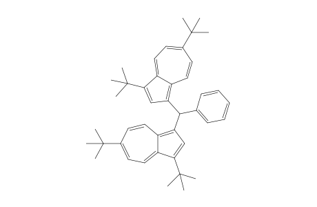 1,6-ditert-butyl-3-[(3,6-ditert-butylazulen-1-yl)-phenyl-methyl]azulene