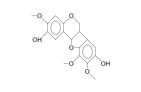 2,8-Dihydroxy-3,9,10-trimethoxy-pterocarpan