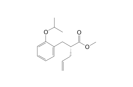 (-)-(R)-Methyl 2-allyl-3-(2-isopropoxyphenyl)propionate