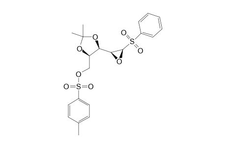 (2R,3S,4S,5S)-5-BENZENESULFONYL-4,5-EPOXY-2,3-ISOPROPYLIDENEDIOXY-PENTAN-1-YL-TOSYLATE