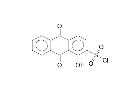 1-HYDROXY-2-CHLOROSULPHONYLANTHRAQUINONE