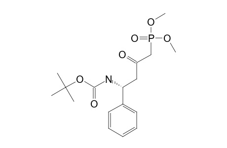 DIMETHYL-(R)-(-)-2-OXO-N-(TERT.-BUTOXYCARBONYL)-4-AMINO-4-PHENYL-BUTYLPHOSPHONATE