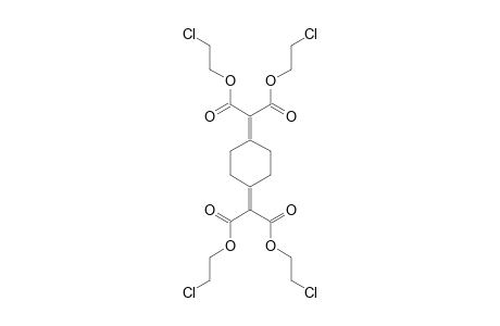 1,4-BIS-[DI-(CHLOROETHOXYCARBONYL)-METHYLENE]-CYCLOHEXANE