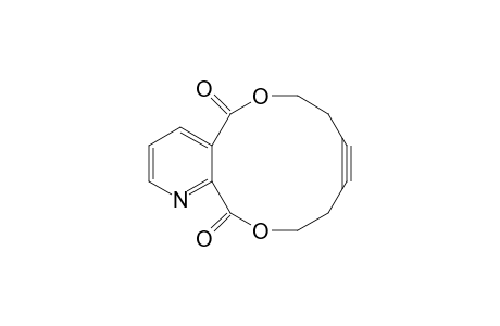 7,8,11,12-Tetrahydro-6,13-dioxa-1-azabenzocyclododec-9-yne-5,14-dione
