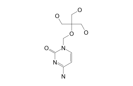 1-((1,3-DIHYDROXY-2-(HYDROXYMETHYL)-2-PROPOXY)-METHYL)-CYTOSINE