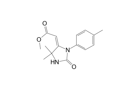 E-4,4-dimethyl-5-methoxycarbonylmethylene-1(4-methylphenyl)-imidazolidin-2-one