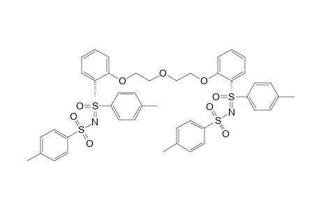 Sulfoximine, S,S'-[oxybis(2,1-ethanediyloxy-2,1-phenylene)]bis[S-(4-methylphenyl)-N-[(4-methylphenyl)sulfonyl]-, [S-(R*,R*)]-