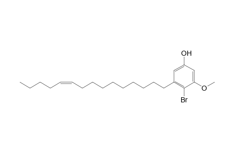 4-Bromanyl-3-methoxy-5-[(Z)-pentadec-10-enyl]phenol