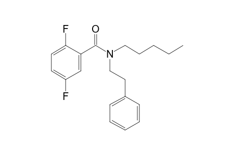 Benzamide, 2,5-difluoro-N-(2-phenylethyl)-N-pentyl-