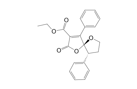 Ethyl 1,6-dioxa-4,9-di(phenyl)-spiro[4.4]non-3-en-2-one-3-carboxylate