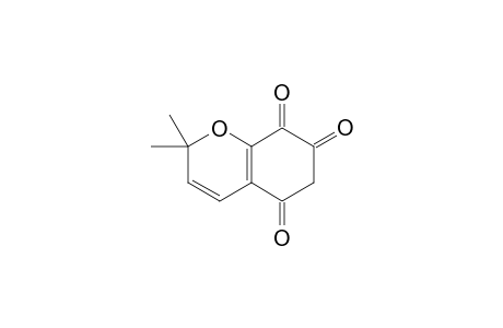 2,2-DIMETHYL-2H-CHROMENE-5,7,8(6H)-TRIONE