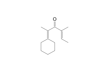 (E)-2-Cyclohexylidene-4-methylhex-4-en-3-one