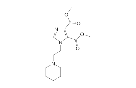 1-(2-PIPERIDIN-1-YL-ETHYL)-1H-IMIDAZOLE-4,5-DICARBOXYLIC-ACID-DIMETHYLESTER