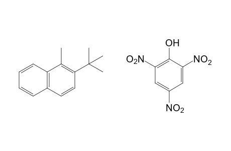 2-tert-butyl-1-methylnaphthalene, monopicrate