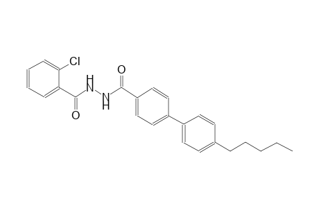 N'-(2-chlorobenzoyl)-4'-pentyl[1,1'-biphenyl]-4-carbohydrazide