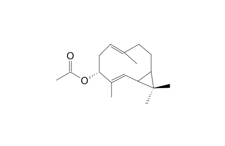 3-ALPHA-ACETOXYBICYClOGERMACRA-1(10),4-DIENE